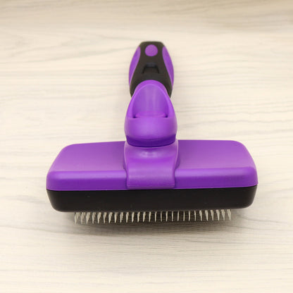 Aber Cat and Dog Self Cleaning Needle Brush