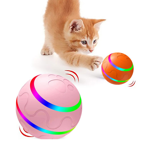 Aber Pet Toy Ball Cats Dogs With Led Flashing Toys