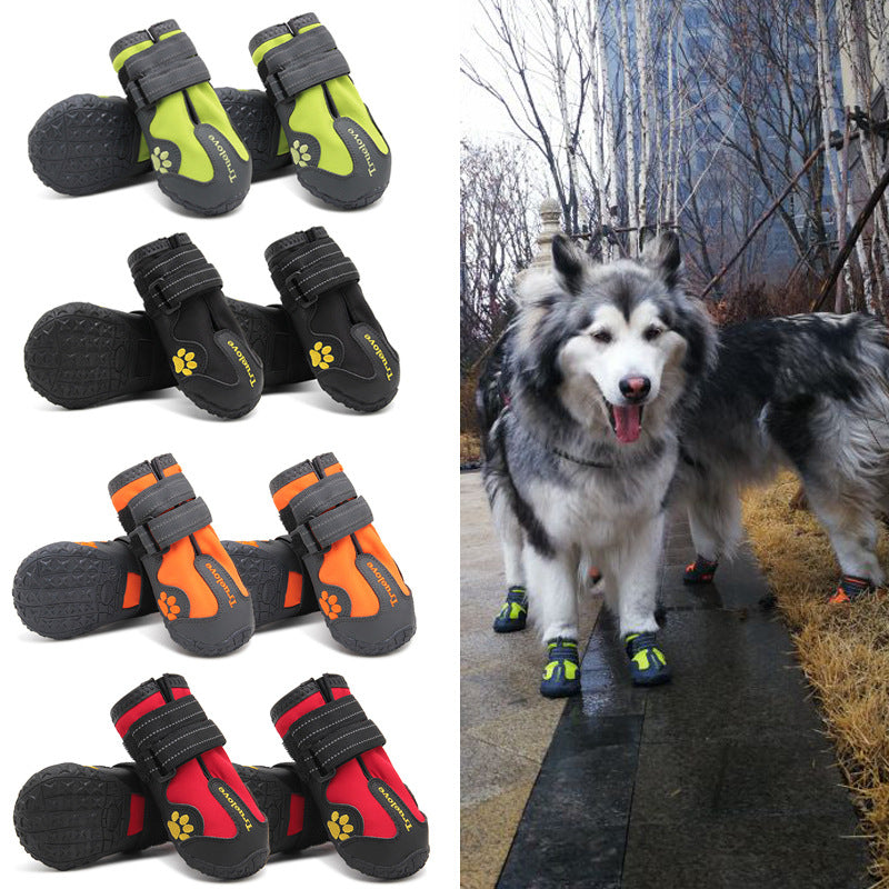 Aber Big Dog Shoes Non-slip Wear Dog Shoes Pet Shoes