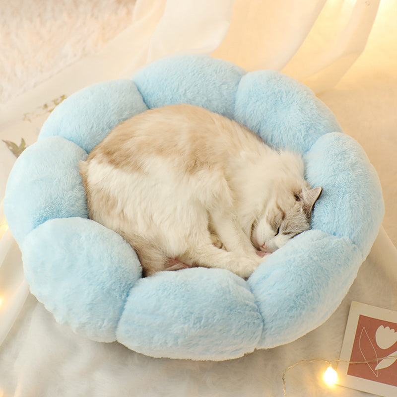 Aber Flower Shaped Cat Bed