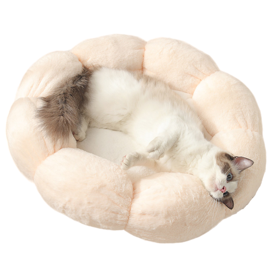 Aber Flower Shaped Cat Bed