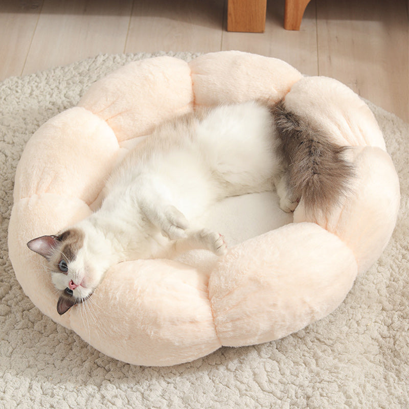 Aber Flower Shaped Cat Bed