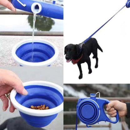 Aber Portable Traction Rope With Water Bottle