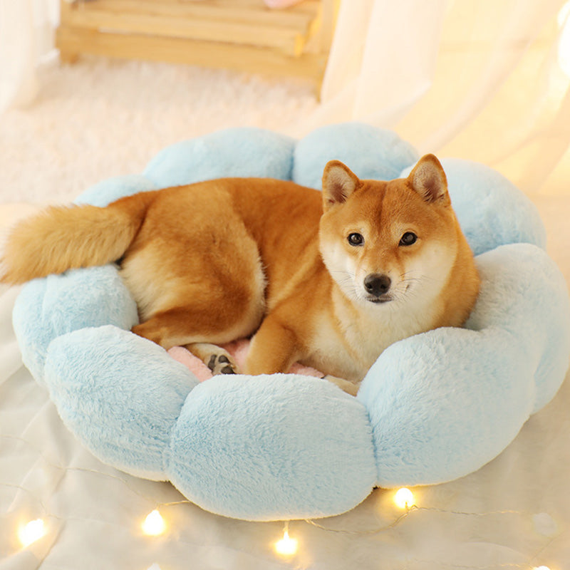 Aber Flower Shaped Cat Bed